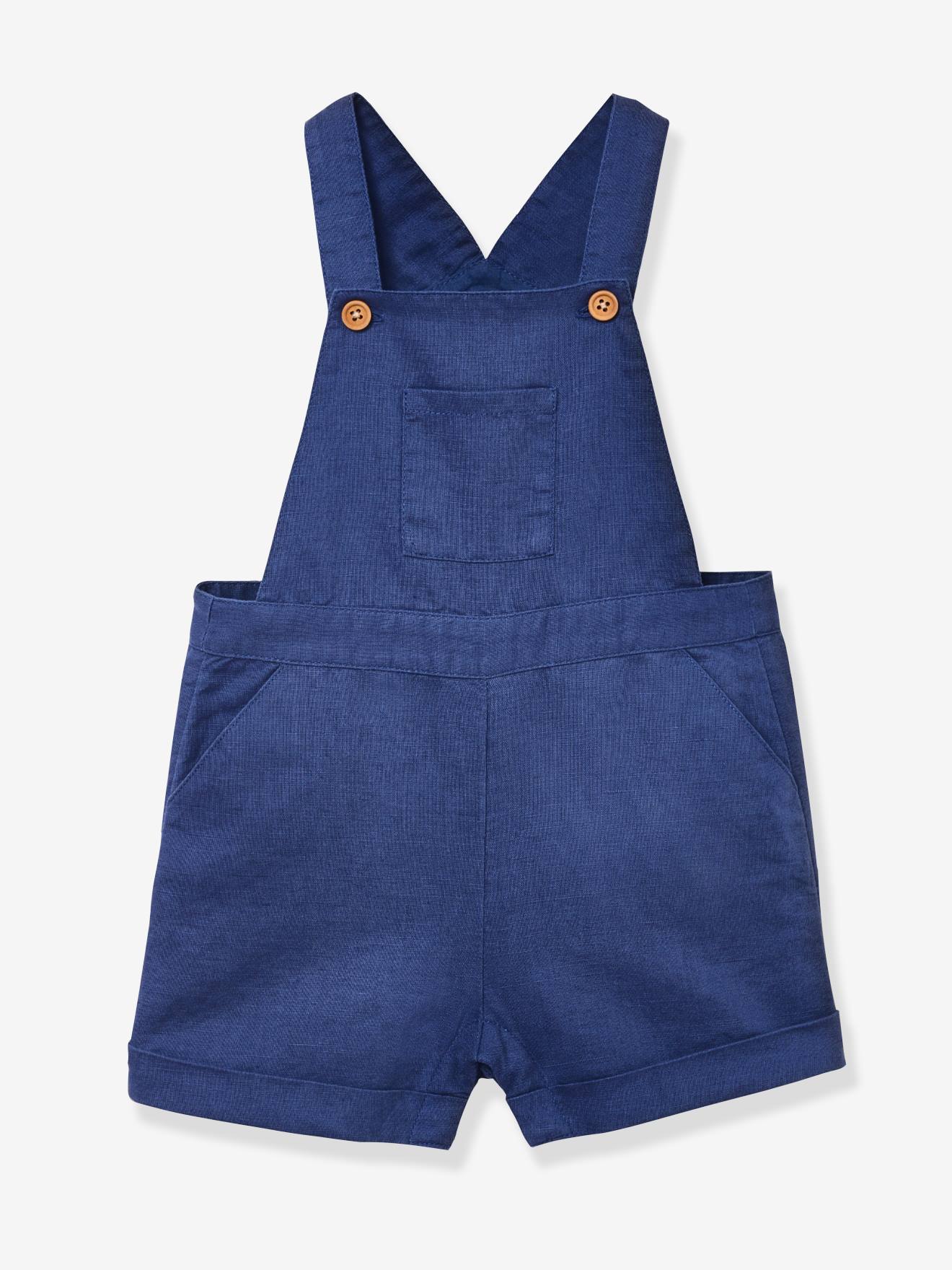 Dungaree for babies denim blue