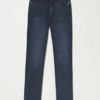 FatFace High Waisted Straight Leg Jeans Blue Denim