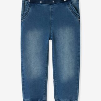 Girl's baggy jeans denim blue