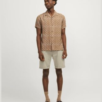 JACK & JONES Denim Shorts Beige