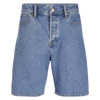 JACK & JONES Pure Cotton Denim Shorts Blue Denim