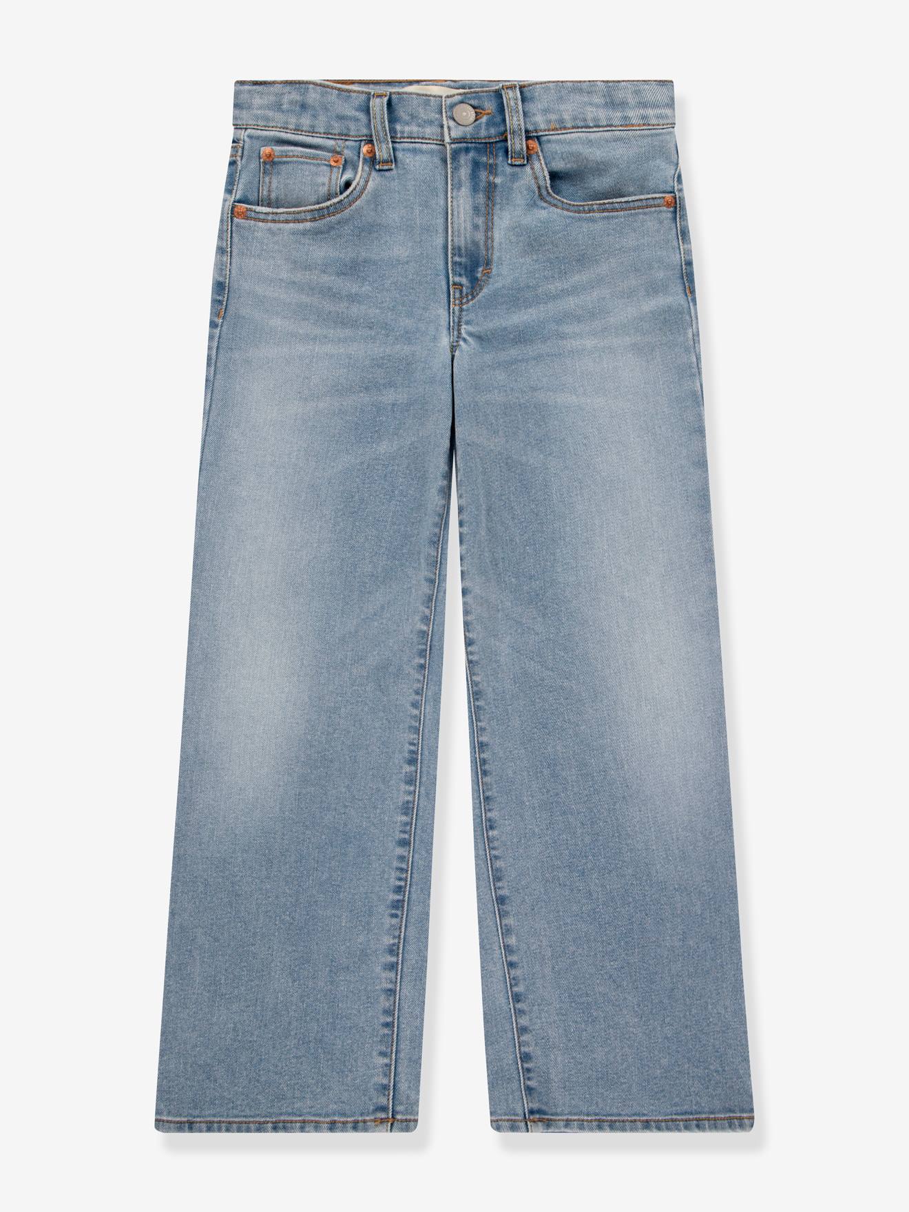 LEVI'S® girl's wide leg jeans with wide legs blue