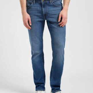 Lee Daren Straight Fit 5 Pocket Stretch Jeans Blue Denim