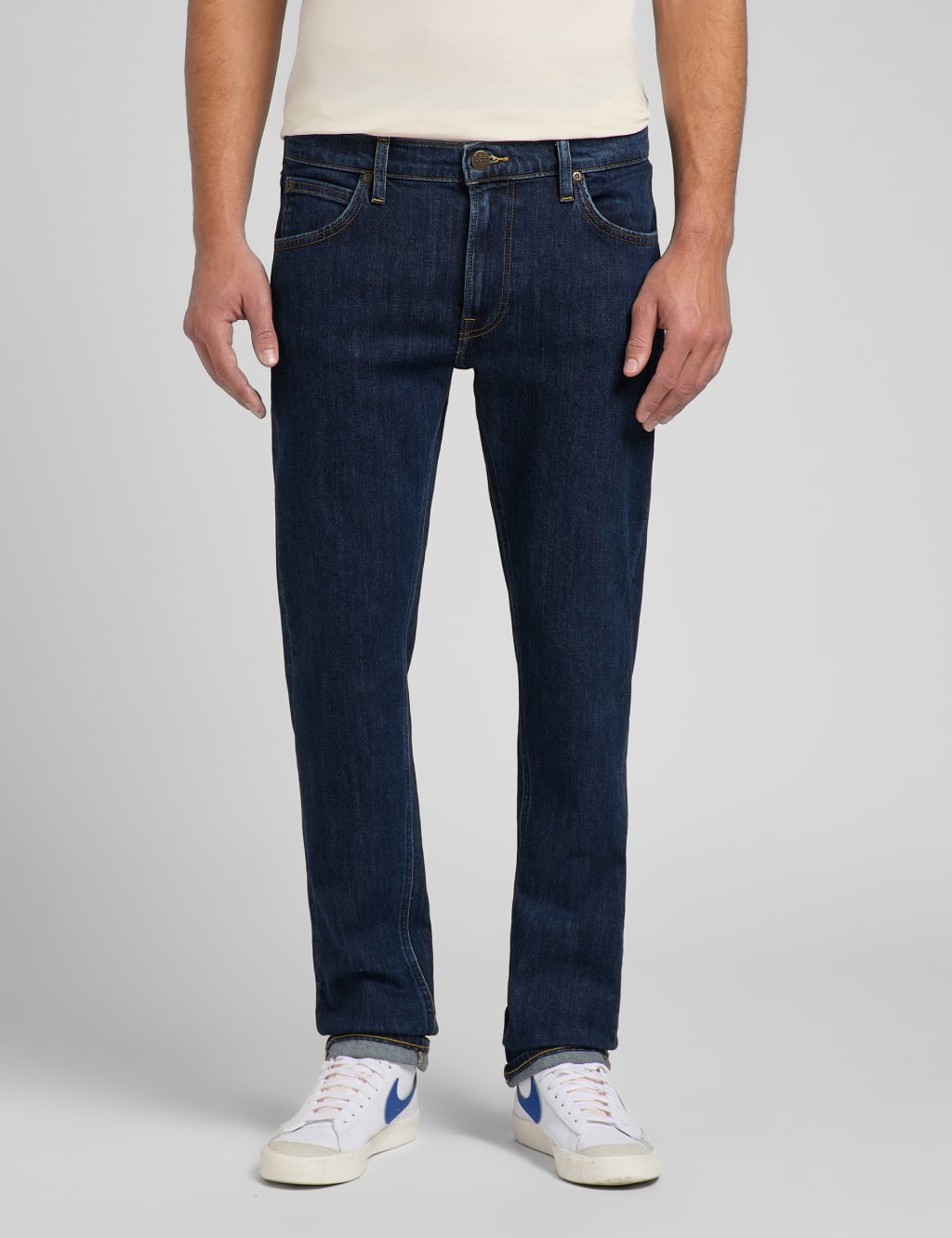 Lee Straight Fit Daren Jeans Dark Blue Denim