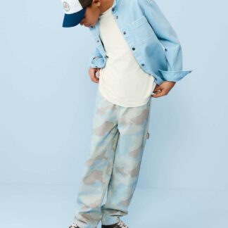 M&S Baggy Fit Denim Camouflage Jeans (2-16 Yrs) Multi