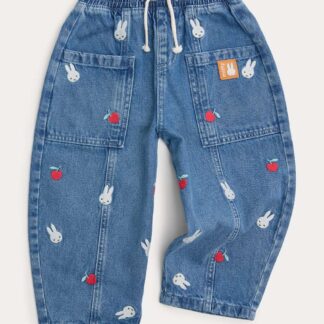 M&S Miffy Embroidered Jeans (2-8 Yrs) Denim