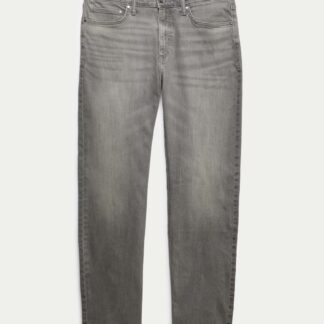 M&S Straight Fit Stretch Jeans Mid Grey