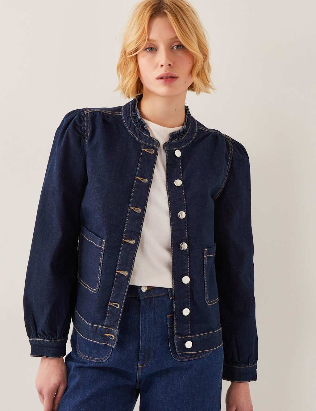Monsoon Denim Jacket Indigo