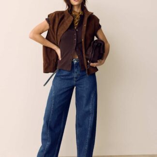 Per Una Western Tapered Jeans Medium Indigo