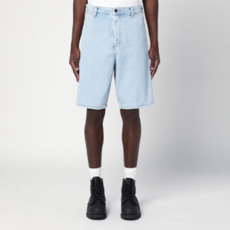 Single Knee Shorts Blue