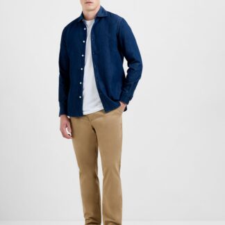 Smart Denim Shirt Navy Blue
