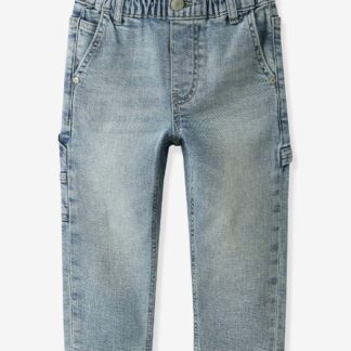 Tapered worker style jeans for baby boys NAME IT denim blue