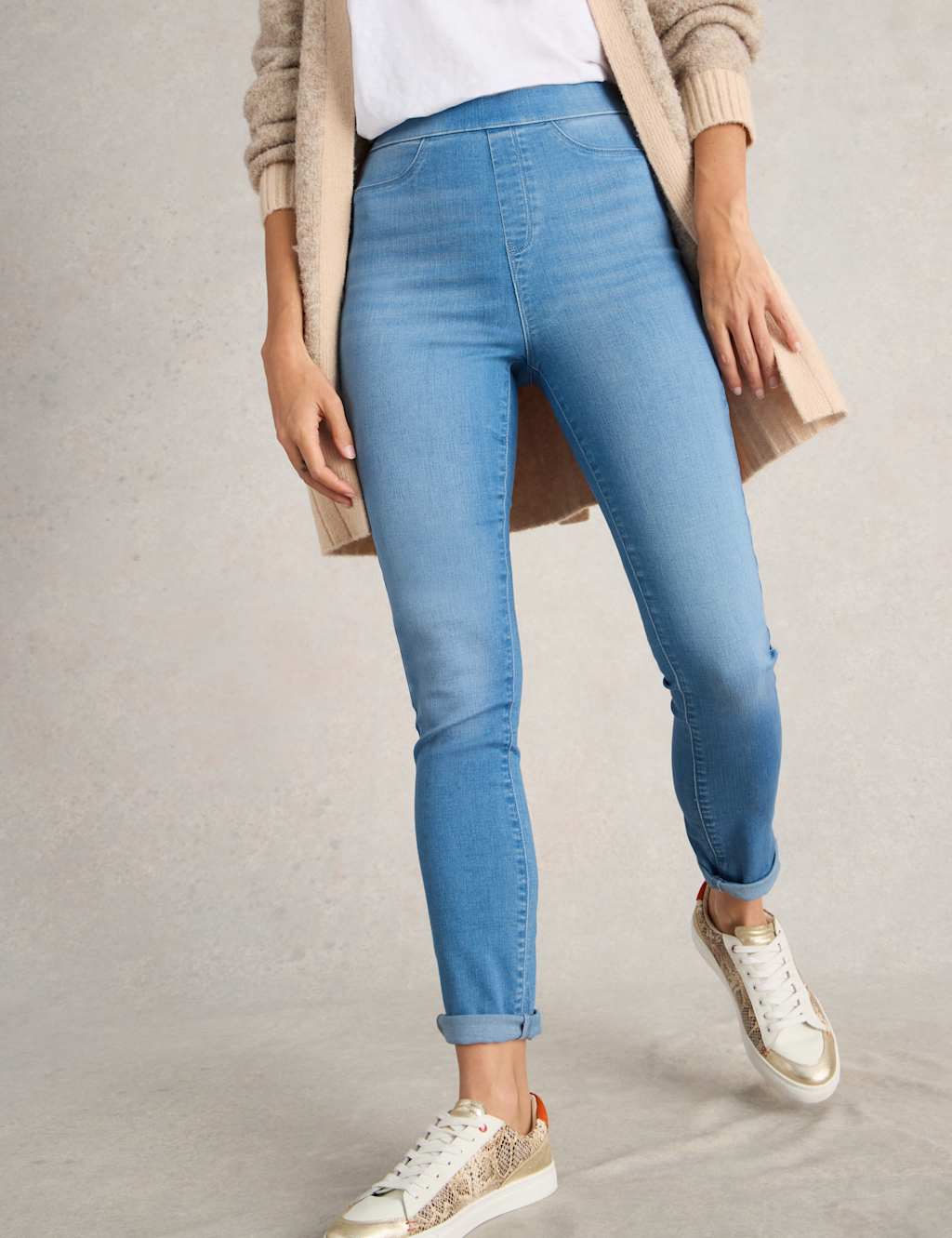 White Stuff Jeggings Light Denim